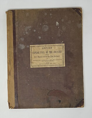#ad 1859 Report On Exploration Of The Country Between Lake Superior amp; The Red River C $1099.99