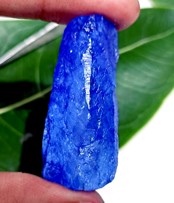 #ad 200 250Ct Best Ebay Sale Natural Blue Sapphire Uncut Rough Certified Gemstone AP $11.99