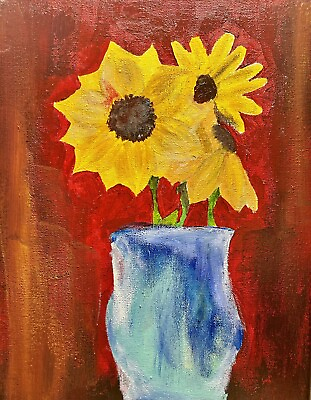 #ad A sunflower without it’s sun. $75.00