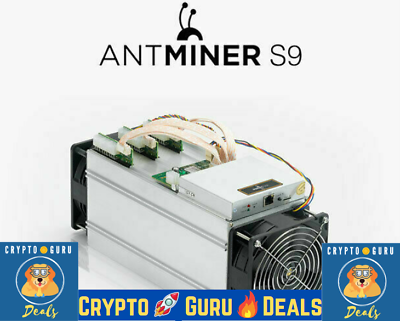 🔥 Bitmain Antminer S9 🔥13 TH s Bitcoin BTC Miner NO PSU USED USA $96.00