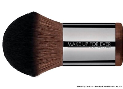 #ad #124 MAKE UP FOR EVER Large Round Powder Kabuki Brush 100% Authentic $52 USD $24.18