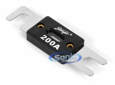#ad STINGER PRO SPF52200 200 AMP PLATED NICKEL ANL WAFER FUSE 200A CAR STEREO NEW $16.99