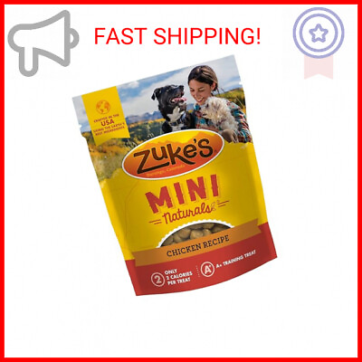 #ad Zuke’s Mini Naturals Soft Dog Treats for Training Soft and Chewy Dog Training T $11.46