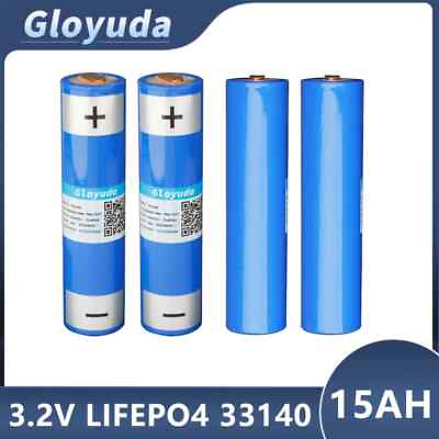 #ad 33140 Lifepo4 Battery 3.2V 15Ah Solar Energy Energy Storage Battery Pack $132.08