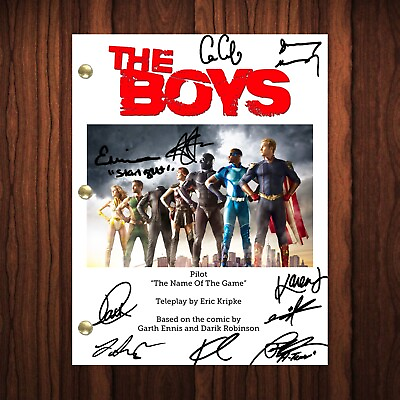 #ad The Boys Signed Autographed Script Full Screenplay Full Script Reprint The Boys $24.99