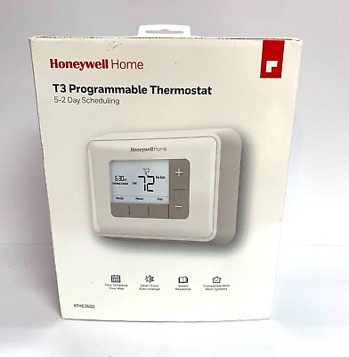 #ad HONEYWELL HOME T3 PROGRAMABLE THERMOSTAT RTH6360D *NEW* $27.99