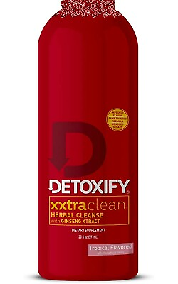 #ad Detoxify Xxtra Clean Herbal Tropical Fruit Flavor 20 oz Professionally F... $24.49