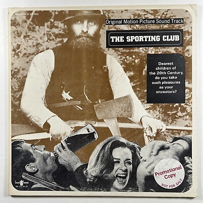 #ad Michael Small “The Sporting Club Soundtrack” LP Buddah BDS 95002 EX Promo 1971 $21.21
