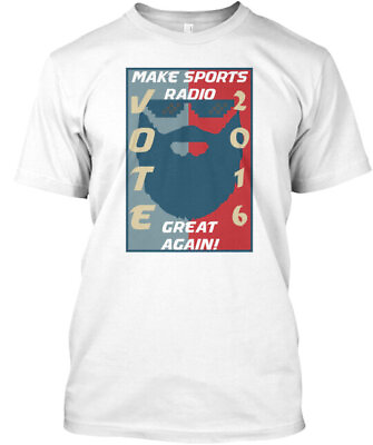 #ad Make Sports Radio Great Again T Shirt Made in the USA Size S to 5XL $21.89