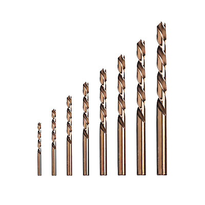 #ad 1mm 14mm Twist Drill HSS Cobalt Jobber Drill Bit for Stainless Steels Hard Steel $2.80
