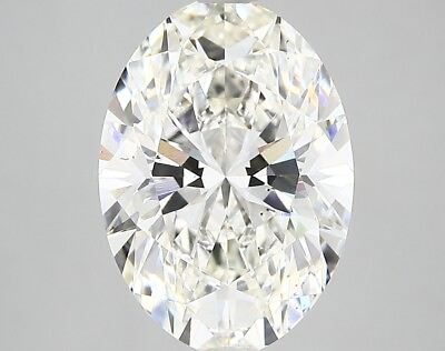 #ad Lab Created Diamond 4.36 Ct Oval H VS2 Quality Excellent Cut IGI Certified $2015.95