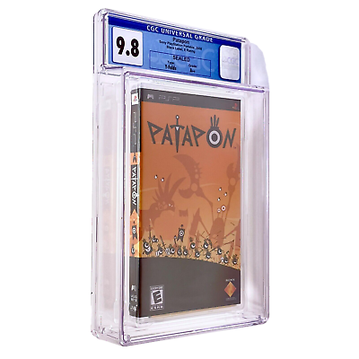 #ad Patapon • Sony PlayStation Portable PSP • CGC 9.8 SEALED A CASE PACK • WATA $97.49