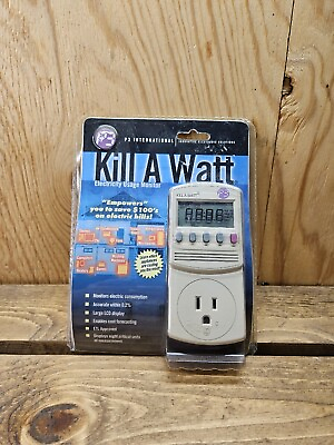 #ad P3 KILL A WATT Power Usage Voltage Meter Monitor P4400.01 Brand New $31.20