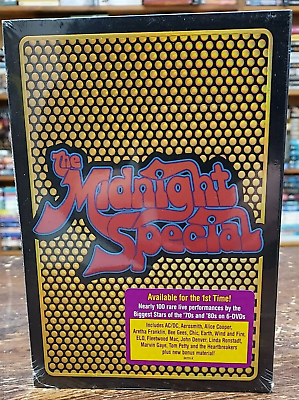 #ad The Midnight Special DVD Set 6 Discs RARE 1970#x27;s Music TV Show *NEW SEALED* $32.95