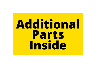 #ad Additional Parts Inside Sticker Yellow 3quot;x5quot; Self Adhesive 250 Labels $10.99