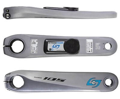 Stages Shimano 105 R7000 Power Meter Silver 170mm $324.95