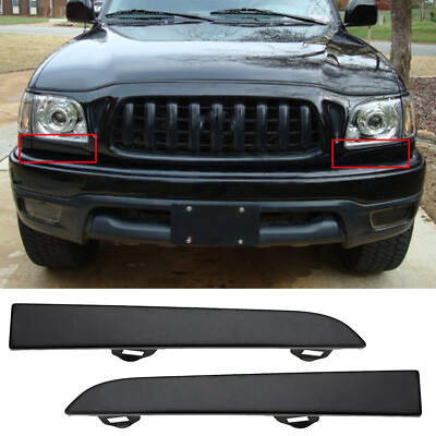 #ad UNDER HEADLIGHT COVER FRONT BUMPER FILLER TRIM PANEL FOR TOYOTA TACOMA 2001 2004 $15.86