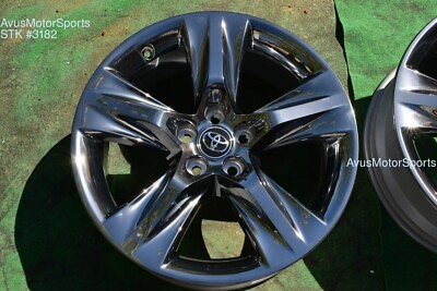 #ad 19quot; Toyota Highlander Limited OEM Factory Dark Chrome Clad Wheel 4260D0E020 2019 $499.00