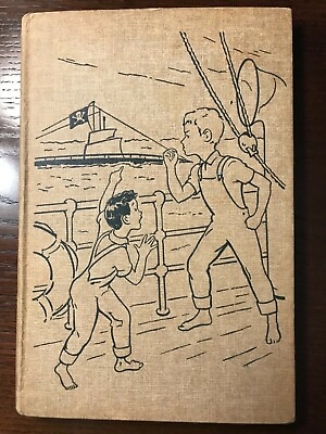 #ad Augustus Saves A Ship Book 1945 Grosset amp; Dunlap RARE BOOK $59.95