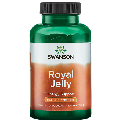 #ad Swanson Royal Jelly Maximum Strength 333.33 mg 100 Softgels $17.74