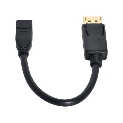 #ad 30cm DisplayPort male to Mini DP DisplayPort Female Cable Apple iMac Cinema BK $8.99