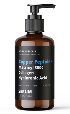 #ad Copper peptide Matrixyl 3000 Collagen Hyaluronic acid AntiAging Serum 4oz $19.99