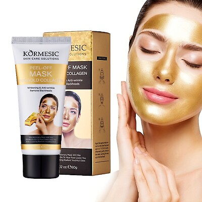 #ad Kormesic Gold Foil Peel Off Mask 98.4% Beilingmei Gold Face Maskfor wrinkles $24.97