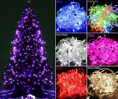 #ad 50M 500 LEDs Fairy String Lights Christmas Tree Wedding Xmas Party Decor Outdoor $5.99