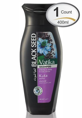 #ad Dabur Vatika 400ml Black Seed Shampoo 14.10 FL OZ $14.00