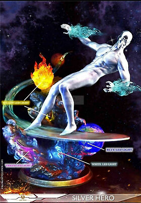 #ad ADD TOYS Silver Surfer SILVER HERO 1 6 Action Figures Collectible Toys Luxury $280.77