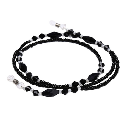 #ad Beads Beaded Eyeglass Cord Reading Glasses Eyewear Spectacles Chain Hold KD C $2.38