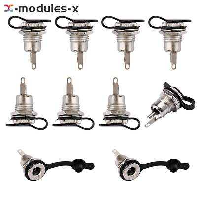#ad 10PCS DC 099 DC Power Socket Connector Waterproof Cover Cap Adapter Power Jack $3.99