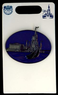 #ad WDW Walt Disney World 50th Anniversary Contemporary Hotel Castle Disney Pin $14.95