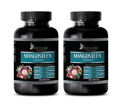#ad immune vitamin MANGOSTEEN EXTRACT Resveratrol supplement antioxidant 2B $40.03