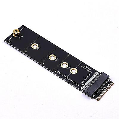 #ad M2 KEY A E to NVME Adapter Card Holder For NVME PCI Express SSD Port 2230 2242 AU $8.99