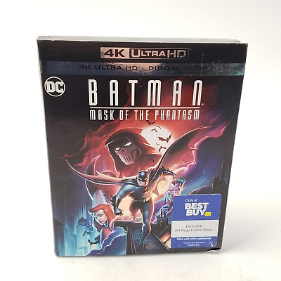 #ad NEW Batman Mask Of The Phantasm With Comic 4K Ultra HD Blu Ray amp; Digital Code $23.00