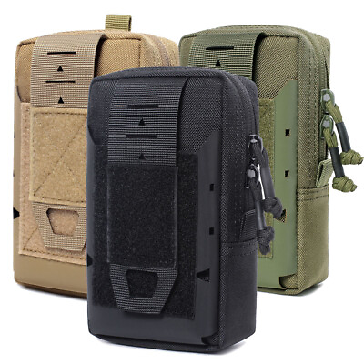 #ad Tactical Molle Pouch Military Waist Bag Outdoor Men EDC Tool Bag Vest Pack Purse $11.88