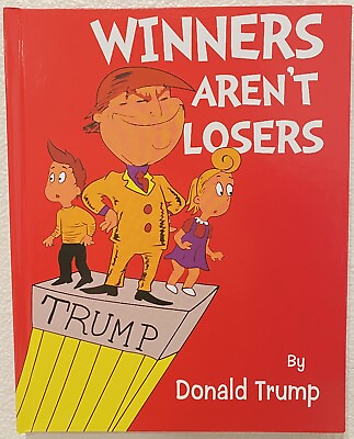 #ad Hardcover Winners Aren#x27;t Losers Donald Trump Children#x27;s Book Jimmy Kimmel $24.99