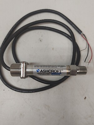 #ad #ad ASHCROFT K17M0242C1 15 Pressure Transmitter0 to 15 psi1 4 in NEW 3 AVAILABLE $339.30