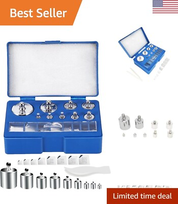 #ad Calibration Weights Set Precision Stainless Steel 17 Pcs 10mg 100g Grams $19.99