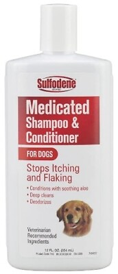 #ad Sulfodene Medicated Shampoo and Conditioner For Dogs 12 oz $18.38