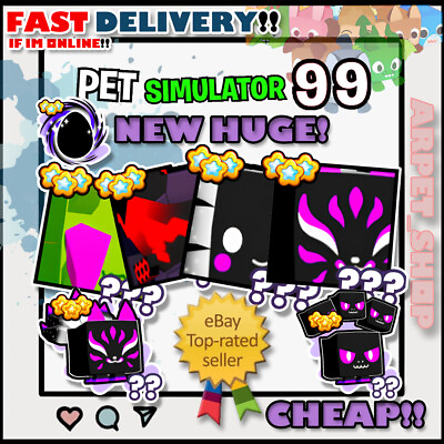 #ad PET SIMULATOR 99 PS99 PET SIM 99 Huge Gems Pets Enchants CHEAPEST $57.99