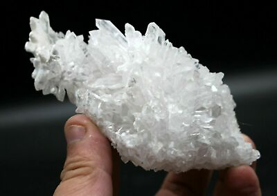 #ad 228g Newly Discovered Natural Rare Transparent Crystal Cluster Specimen $33.60