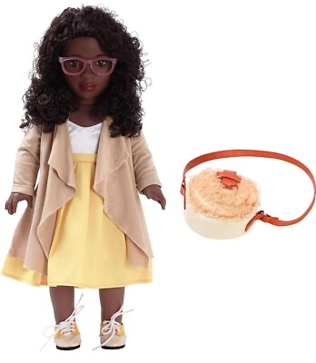 #ad World Girls 18 inch Fashion Doll Set Hanna Africa Fashion Dress Up Doll 214 $40.00