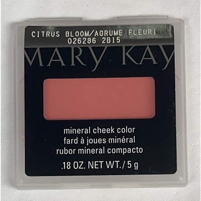 #ad Mary Kay Mineral Cheek Color CITRUS BLOOM .18 oz 5g 026286 2B15 NEW $11.00