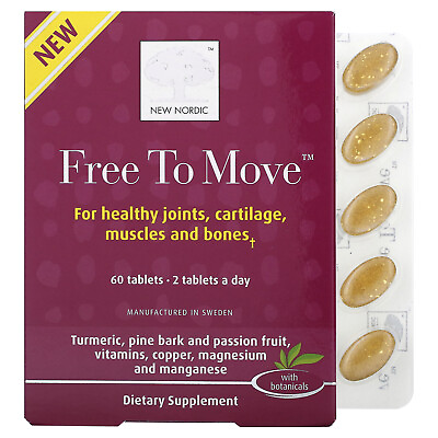 #ad Free to Move 60 Tablets $26.04