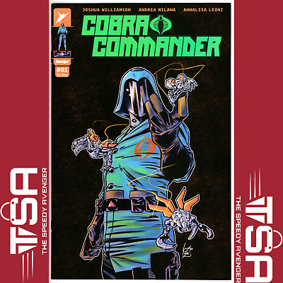 #ad COBRA COMMANDER #1 Vincenzo Federici Exclusive Energon GI Joe Transformers Image $19.99