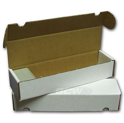800 Count Cardboard Card Storage Box Holds 700 Standard 1140 Gaming Cards $2.19