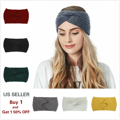 #ad Knit Women Turban Ladies Hair Head Hijab Cap Muslim Wrap Stretch Hat Scarf $6.99