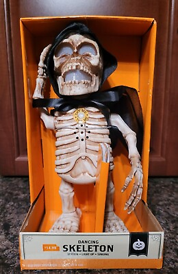 #ad Dancing Skeleton Halloween Decor Motion Singing I#x27;m Scary Sexy Know It Light Up $45.00